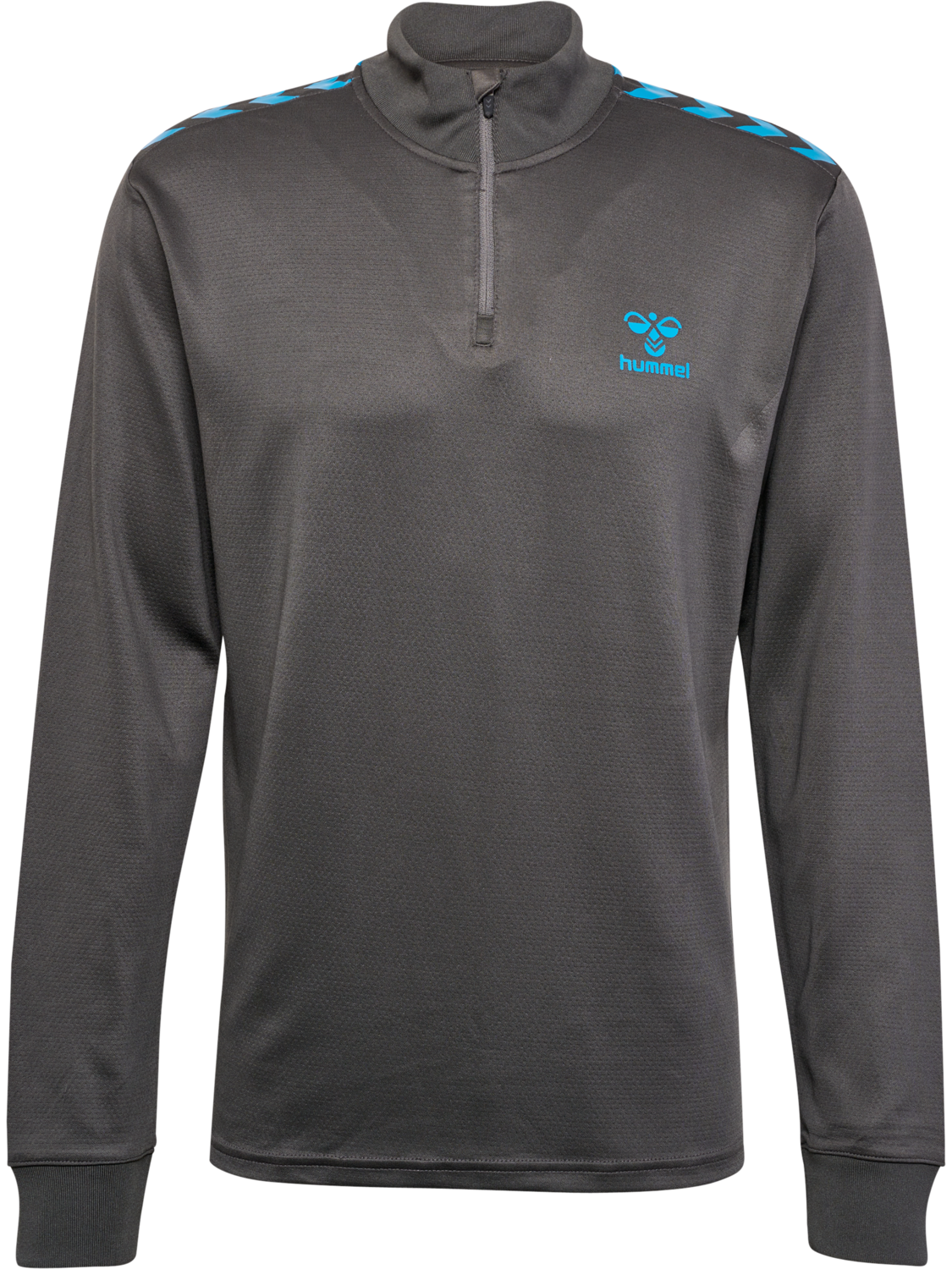 hmlSTALTIC POLY HALF ZIP L/S, MAGNET, packshot