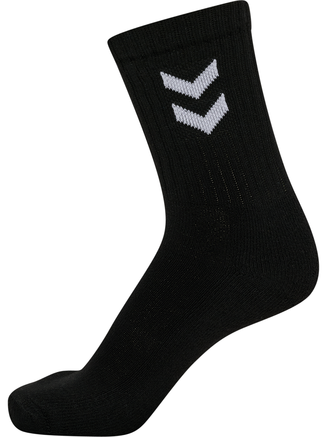 6-PACK BASIC SOCK, BLACK, packshot