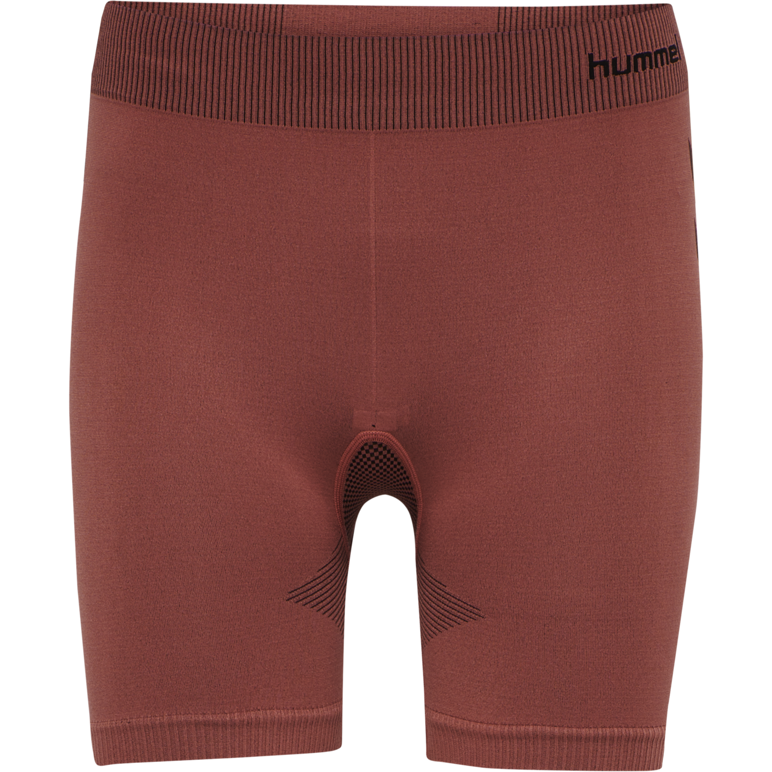 HUMMEL FIRST SEAMLESS TR SHT TIGH W, MARSALA, packshot