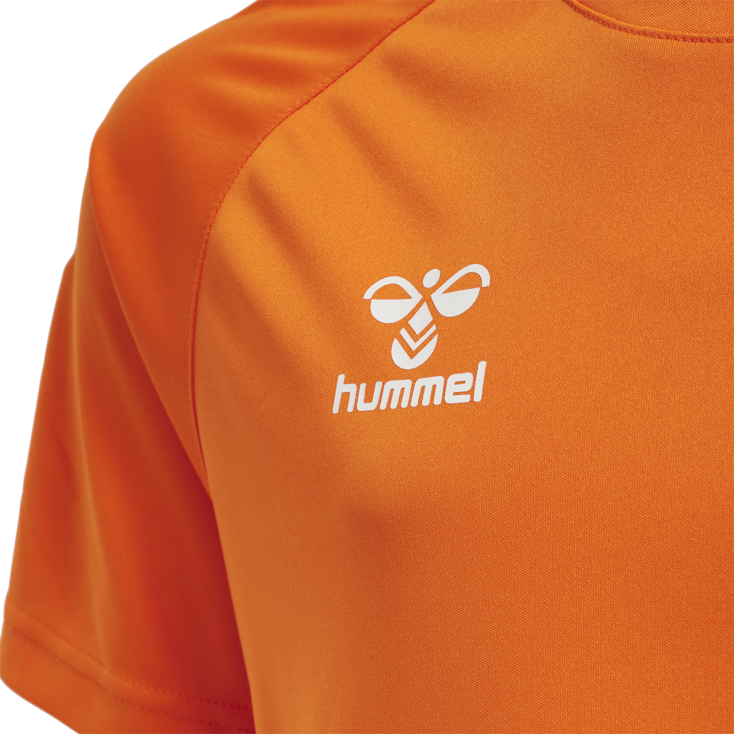 hmlCORE XK CORE POLY TEE S/S KIDS, ORANGE TIGER, packshot