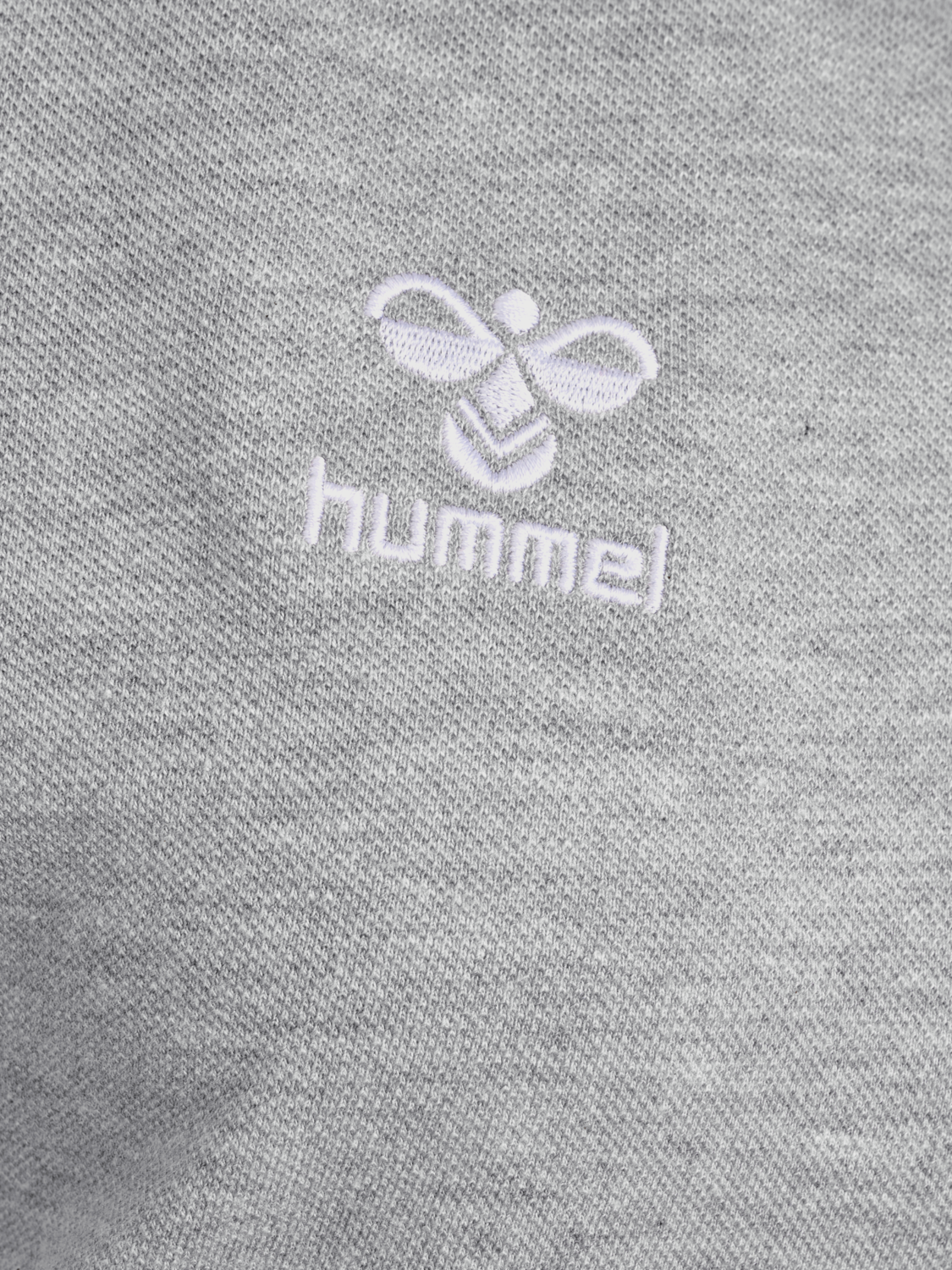 hmlGO 2.0 POLO WOMAN, GREY MELANGE, packshot