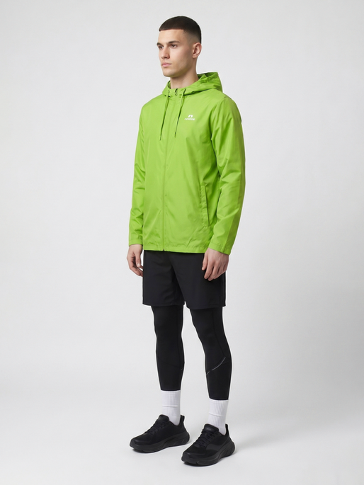 nwlLEA PERFORMANCE JACKET MEN, LIME GREEN, model