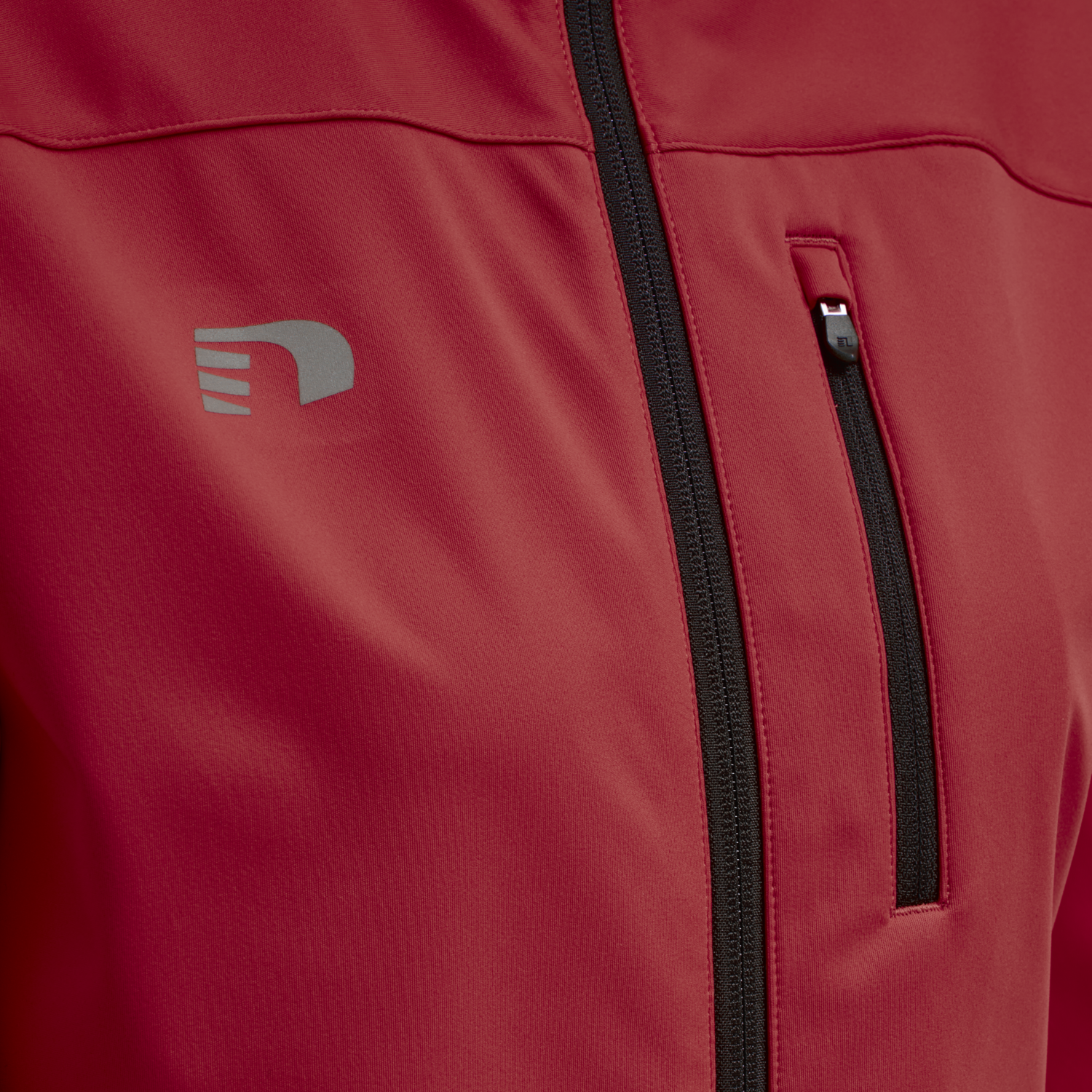 WOMEN CORE CROSS JACKET, TANGO RED, packshot