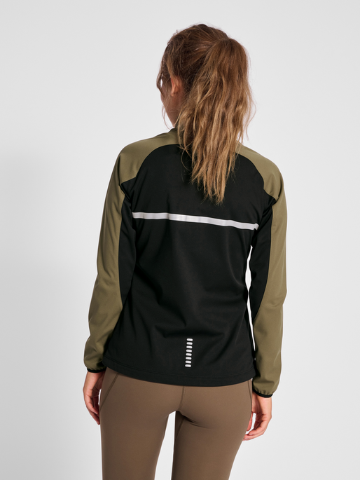 nwlBOSTON SHELL JACKET female, BLACK/CROCODILE, model