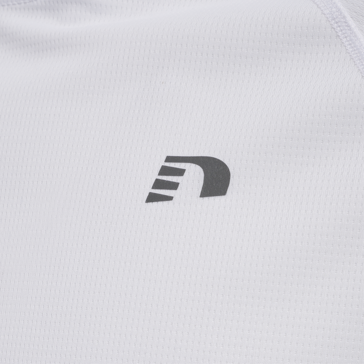 MEN CORE RUNNING T-SHIRT L/S, WHITE, packshot