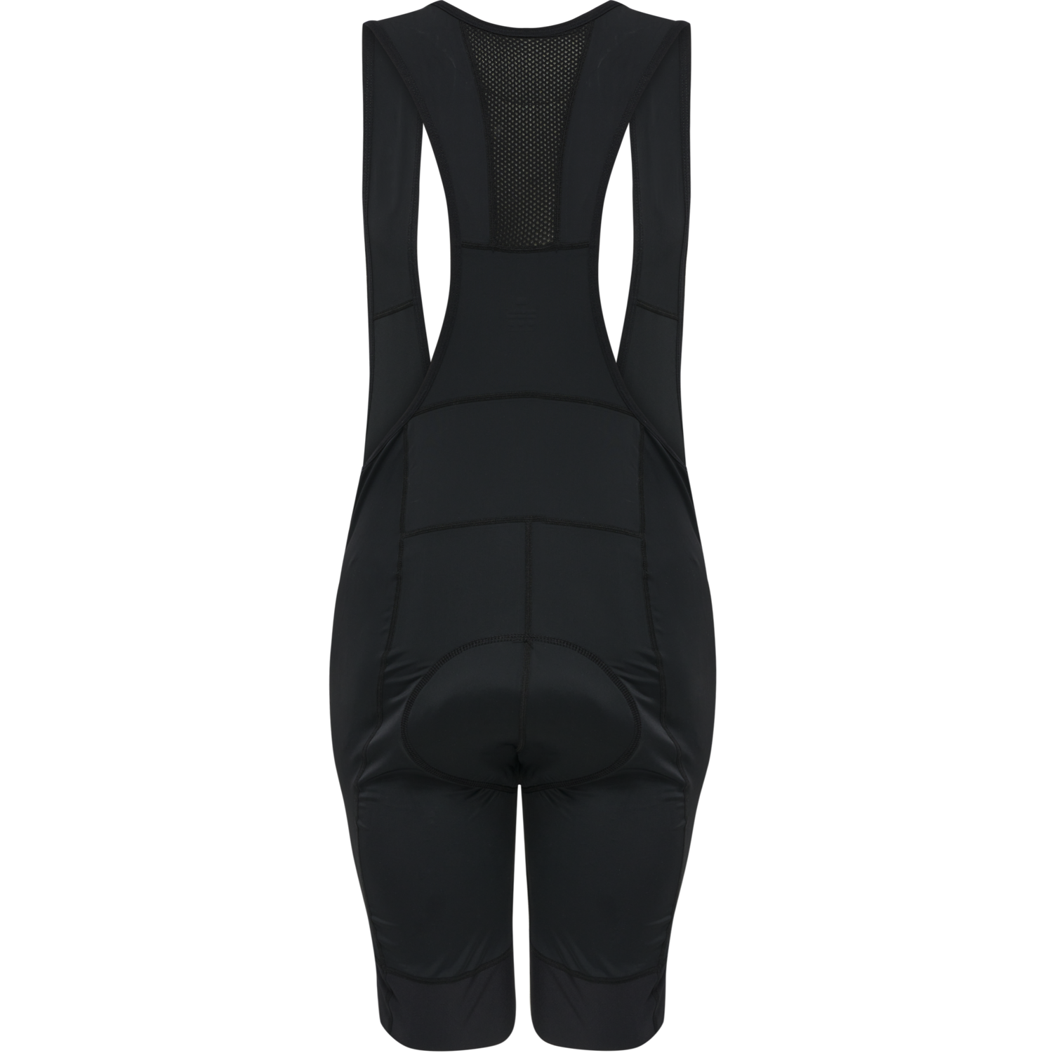 MENS CORE BIKE PANEL BIB SHORTS, BLACK, packshot