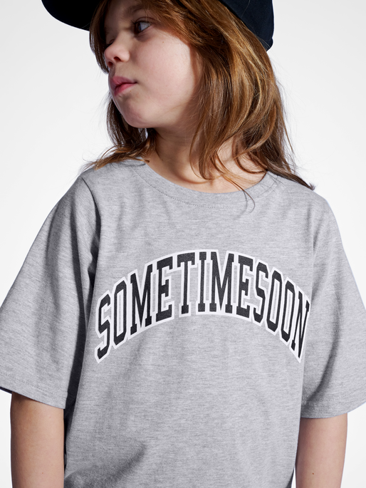 stsOCEAN T-SHIRT S/S, GREY MELANGE, model