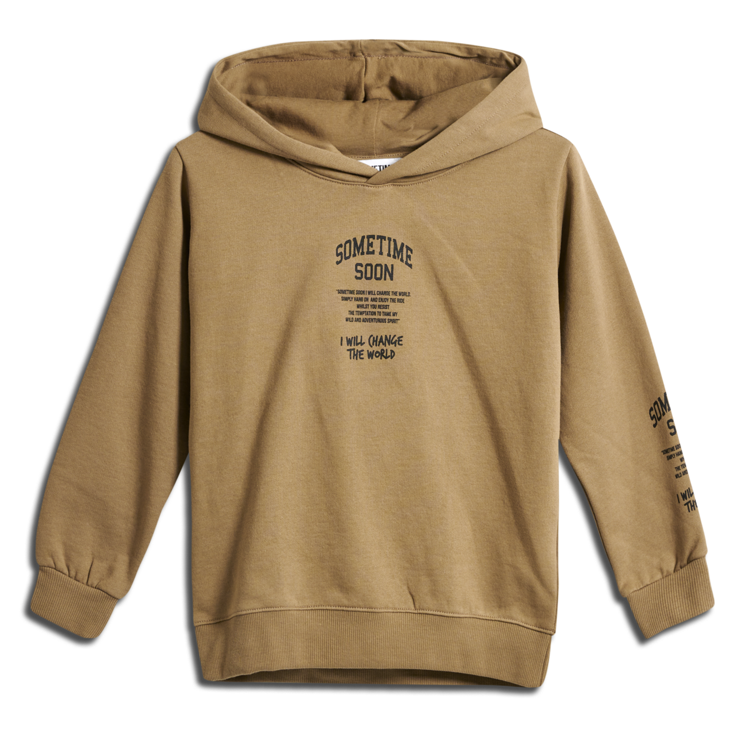 stmDIMAS HOODIE, SEPIA TINT, packshot