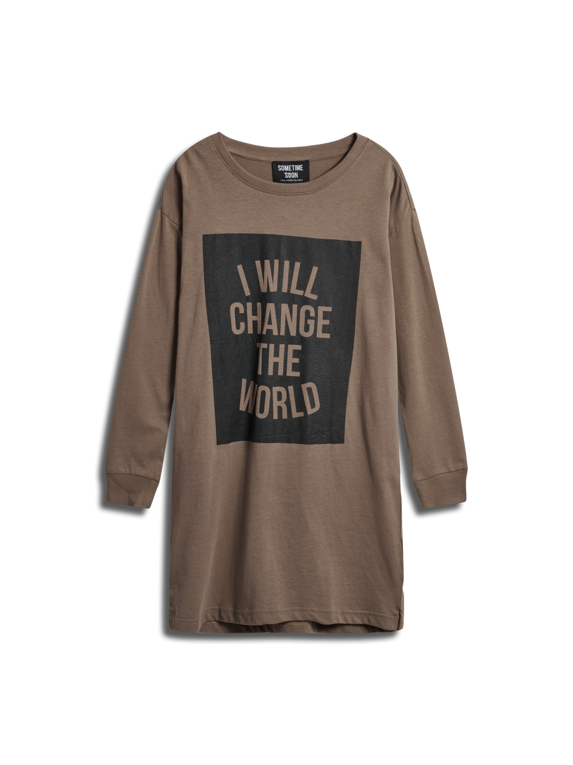 stsMAGGIE DRESS L/S, CARIBOU, packshot