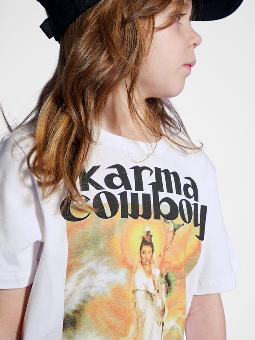 stmCREATION T-SHIRT S/S, BRIGHT WHITE, model