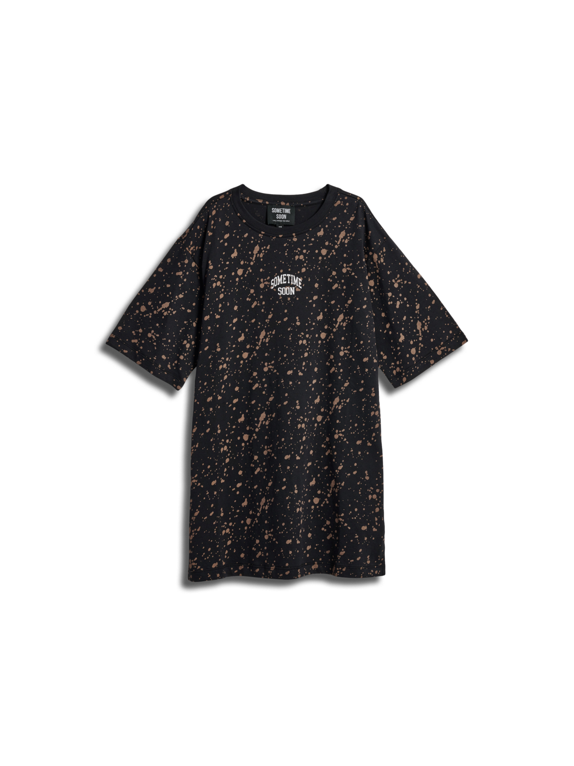stsESMELINA DRESS S/S, BLACK, packshot